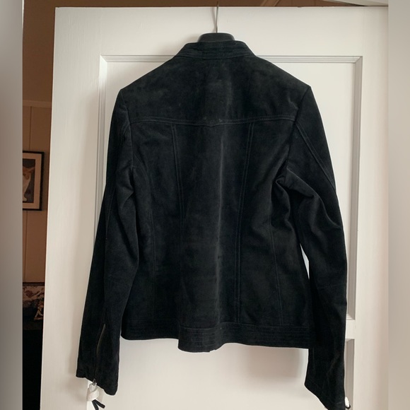 Black suede jacket - Picture 5 of 5
